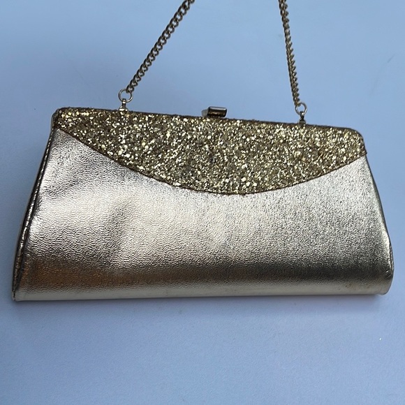 Vintage Gold Clutch Handbag - Picture 13 of 13
